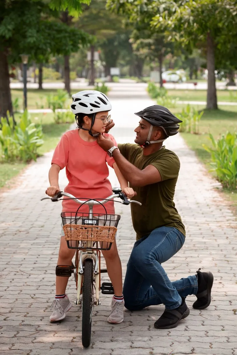 Western Sydney Specialist and Allied Health Centre healthy family riding bikes outside clinic